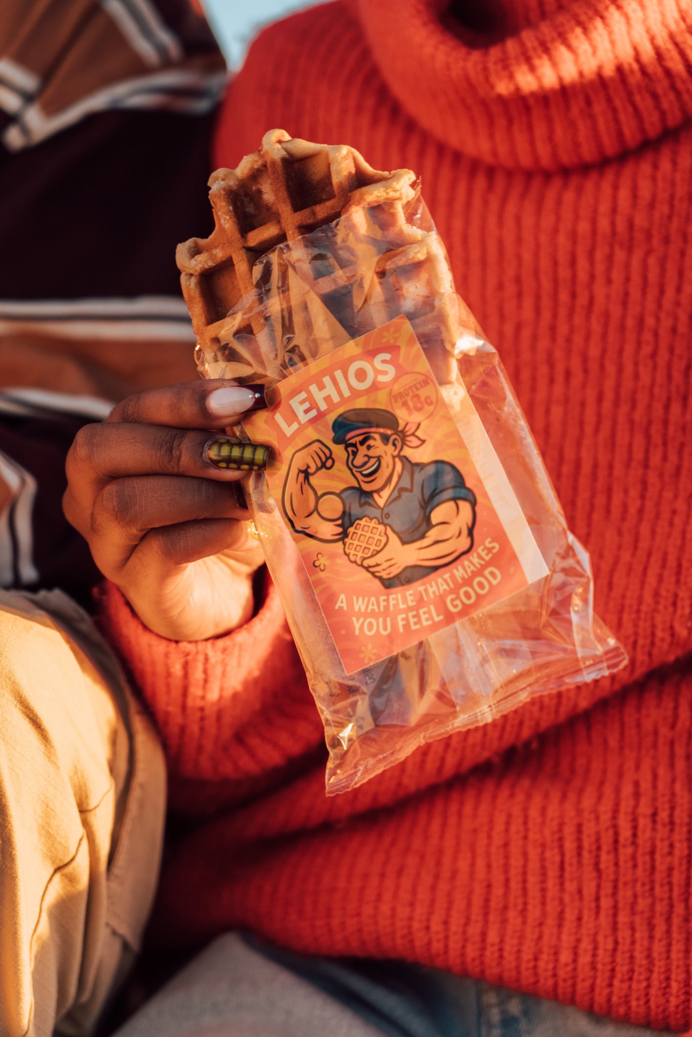 Proteïnewafels (8 stuks): Peanut Dream