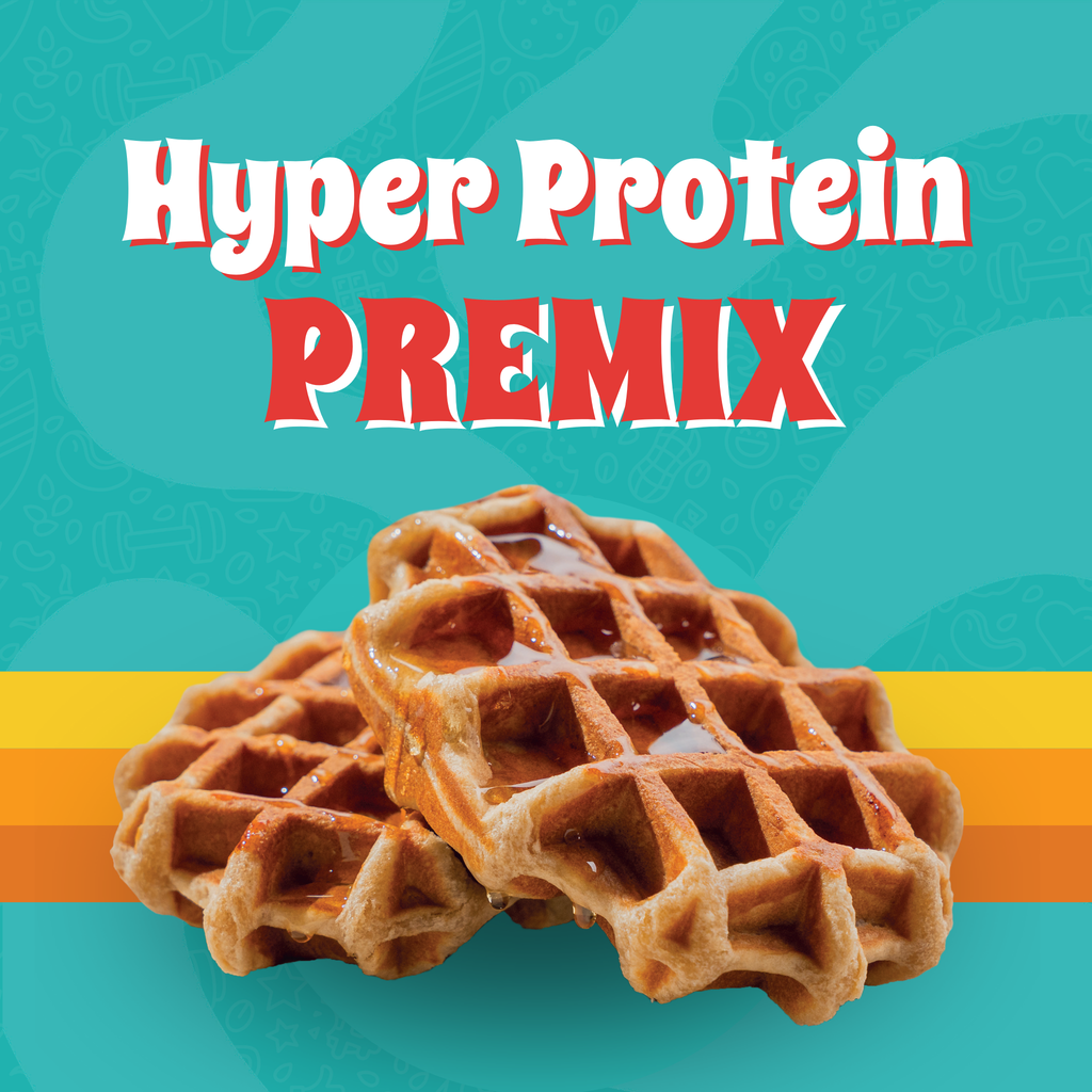 Hyper Protein Premix (660g) - Waffles