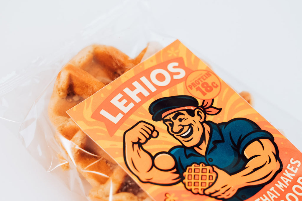 Protein Waffles (8 pieces): Peanut Dream