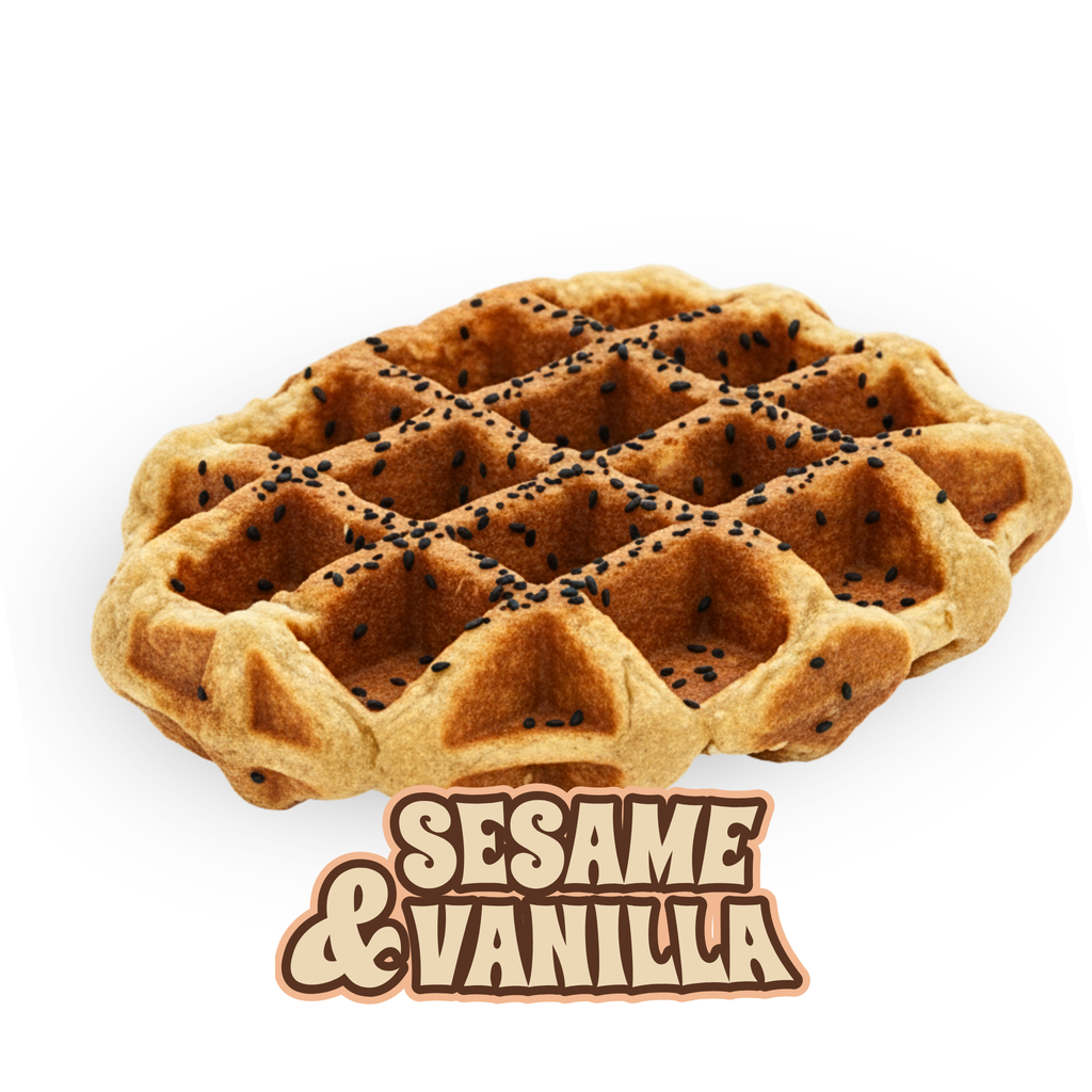 Protein Waffles (8 pieces): Sesame &amp; Vanilla