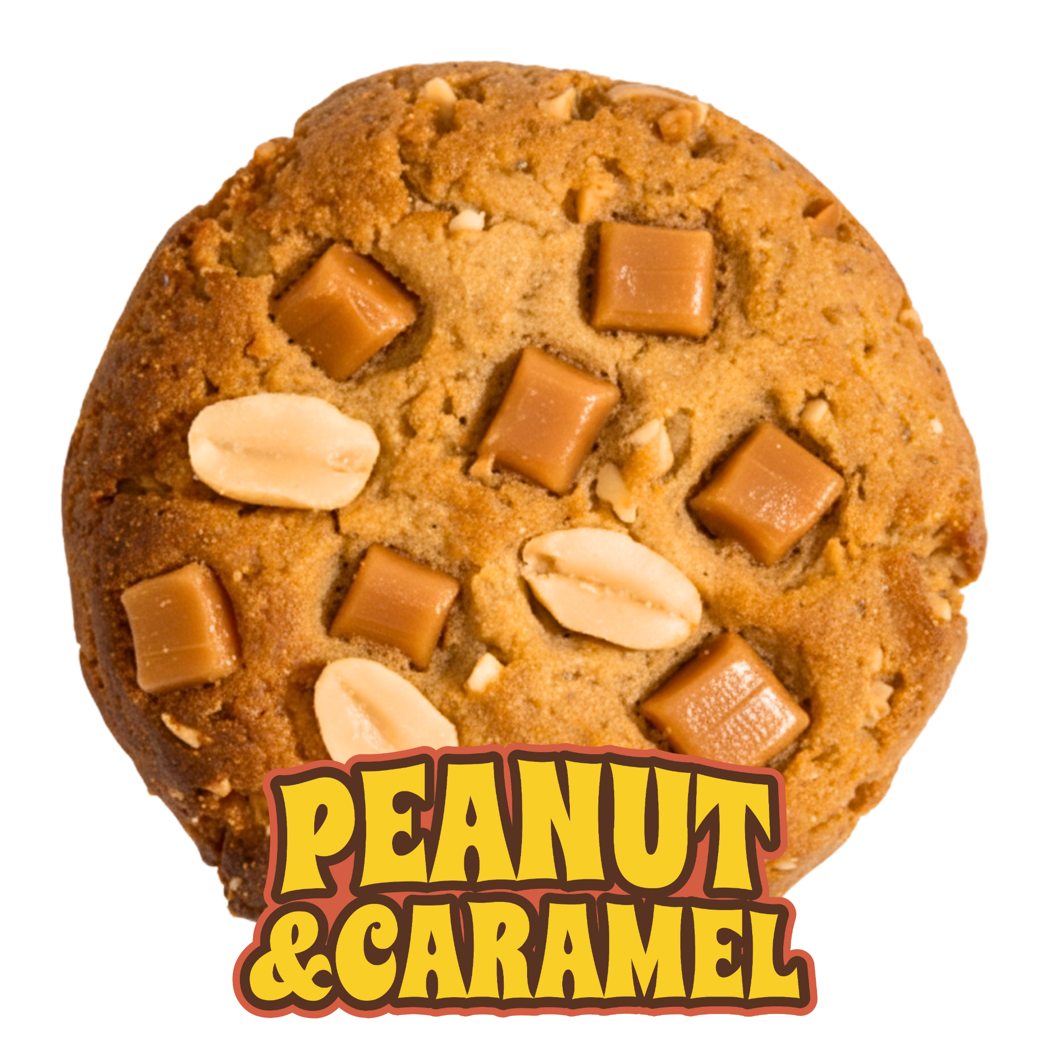 Protein Cookies (12 pieces): Peanut &amp; Caramel